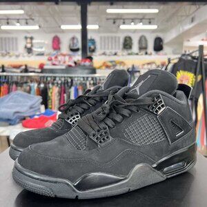 Nike Air Jordan 4 Retro Shoes black cat